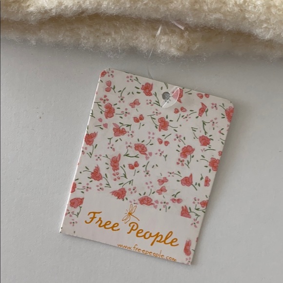 Free People Dreamland Knit Beanie in Ivory O/S - Picture 3 of 4